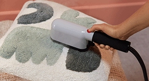 IZZI is versatile and can be used on both clothing and furniture